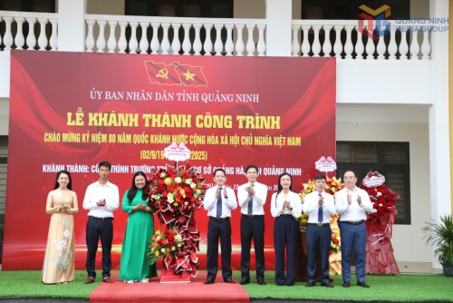 Khánh thành công trình Trường THCS Quảng Hà